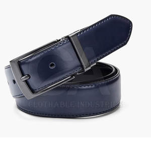 Cinturones de Cuero Vacuno de Alta Calidad Hechos a Medida para Hombre, Nueva Moda, Venta al Por Mayor, de Pakistán 2026 - Product Image 3