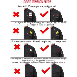 Custom Embroidered Chef <b>Uniform</b> Personalized Kitchen Restaurant Coat Long Sleeves Canvas Twill for Cooking <b>Hotels</b> Restaurants - Product Image 3