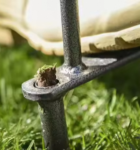Aérateur de pelouse manuel de haute qualité, outil d'aération du gazon, aérateur de sol en gros - Product Image 4