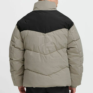 Best Selling Lightweight Men Casual Bubble <b>Jacket</b> Stand Zipper Front Waterproof Eco-Friendly Latest Design <b>Cheap</b> Price Custom - Product Image 3