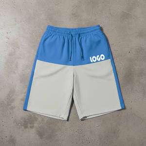 Shorts de sport décontractés pour hommes, personnalisés, écologiques, légers, en tissu micro-extensible respirant, coupe ample - Product Image 3