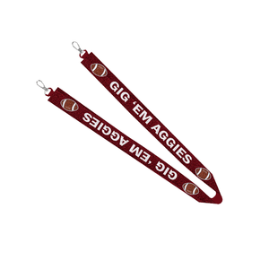 Custom golf-inspired beaded bag <b>straps</b> handmade premium quality and <b>adjustable</b> for a perfect designed with trendy golf motifs - Product Image 5