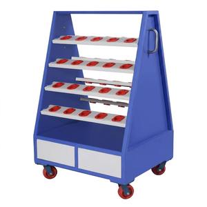 Unique Design <b>Tool</b> Storage Cabinet 40-Piece Mobile Workshop <b>Organizer</b> with 2 <b>Drawers</b> Tray Slots Rolling <b>Tool</b> Available For Sale - Product Image 1