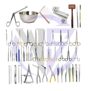 Ensemble de 13 instruments chirurgicaux manuels pour rhinoplastie, chirurgie nasale ORL, acier inoxydable de qualité médicale, certifié CE Classe I - Product Image 4