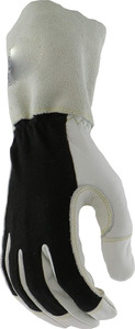 Guantes de soldadura TIG de piel de cabra premium con pulgar Keystone - Product Image 3