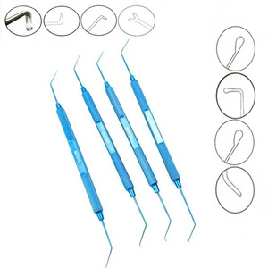 JAMSO INDUSTRIES Phaco Chopper <b>Manipulator</b> Sinskey Spatula Hook Ophthalmic Surgical Instrument Model JI-3323 Manual CE Certified - Product Image 5
