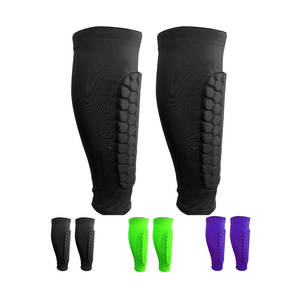 1 paire de protège-tibias de football professionnels, résistants aux chocs, pour hommes, femmes et jeunes - Product Image 6