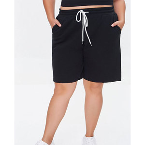 Nouveau Prix de Gros Personnalisé – Short de Sport Décontracté pour Femme en Coton Respirant à 100 % avec Cordon de Serrage pour Fitness et Athlétisme - Product Image 1