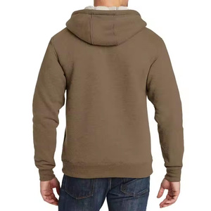 Eco-Friendly Organic Cotton Hoodies with Zipper & Digital Printing | Solid Pattern ODM Manufacturer - Product Image 5
