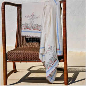 Toalla Artesanal en 100% Algodón Tejido a Mano |   SUAVE, ABSORBENTE Y ECOLÓGICO |   Toalla de Baño Premium para Uso Diario, Cuidado en el Hogar y Spa - Product Image 2