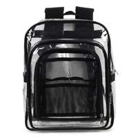 Sac de rangement et de transport en PVC transparent résistant et imperméable