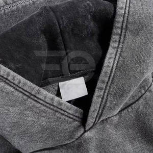 Sweat-shirts délavés à l'acide pour hommes – Pulls décontractés doux et tendance à manches longues, confortables et légers, style streetwear - Product Image 6