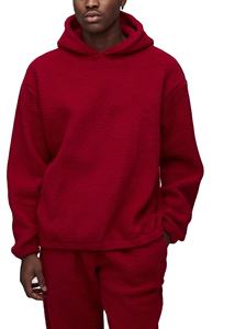 Nouvel arrivage personnalisé de survêtement d'hiver solide 100% coton coupe normale pour hommes ensemble de pulls respirants avec logo imprimé DTF personnalisé - Product Image 3