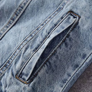 Fashion Forward Jeans Winter <b>Jacket</b> For <b>Men</b> Soft <b>Warm</b> Interior Stylish Streetwear Perfect For Days Outfit - Product Image 6