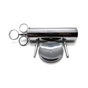 Jeringa Quirúrgica Veterinaria de Acero Inoxidable de Primera Calidad, de Una Pieza, para Enema de Oído, 8oz, Instrumento Quirúrgico Veterinario para Limpieza de Oídos, CE - Product Image 6