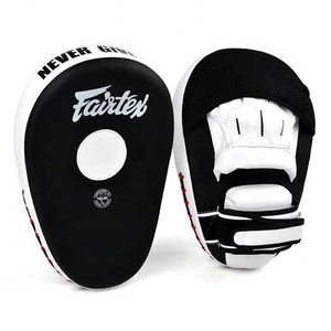 Guantes de Boxeo Fairtex de Alta Calidad, Blancos y Azules, de Cuero, Hechos a Medida, Guantes de Entrenamiento, Nuevo Diseño Personalizado - Product Image 4