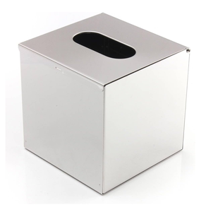 Lavie Creations – Boîte à mouchoirs carrée en métal, faite à la main, de luxe et moderne, pour table, support décoratif pour hôtel, restaurant, café, maison - Product Image 1