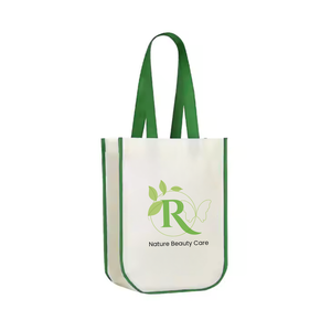 Viet Nam Factory Laminated PP Non Woven Shopping <b>Bag</b> Small <b>Gift</b> Handbags High Quality Thickened Recyclable Curved Corner - Product Image 2