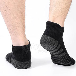 New Arrival Best Design Crew Style <b>Socks</b> Low MOQ Breathable Cotton / <b>Wool</b> Material Made <b>Socks</b> - Product Image 2