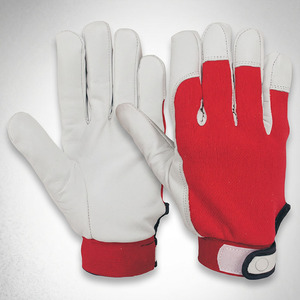 Guantes de Trabajo Industriales de Cuero de Cabra de Alta Calidad, Resistentes al Calor, para Jardinería - Product Image 3