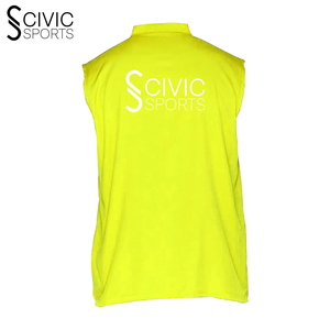 Veste de barbier vintage en laine pour hommes, sans manches, noire, avec fermeture à glissière, respirant, service OEM disponible - Product Image 4