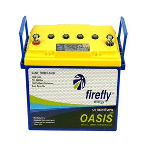 ซื้อแบตเตอรี่ Firefly Oasis 12V 105Ah กลุ่ม 31 ไมโครเซลล์ คาร์บอนโฟม อายุการใช้งานยาวนาน ไม่ต้องบำรุงรักษา สำหรับระบบ Deep Cycle ใช้กับรถบ้านและระบบ Off Grid - Product Image 4