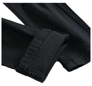 กางเกงยีนส์ทรงตรงหลวมสไตล์ลำลองสำหรับผู้ชาย คุณภาพพรีเมียม ผ้ายีนส์เดนิมแบบซักล้าง สามารถปรับแต่งได้ - Product Image 6