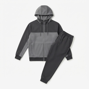 Chándal Deportivo Personalizado al por Mayor, con Bloques de Color, 350 GSM, Forro Polar Térmico, para Hombre, Invierno - Product Image 6