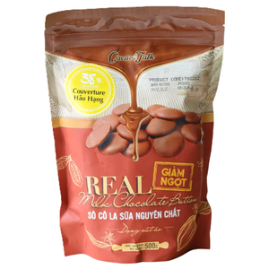 Fabrication, Vente en Gros, Exportation de Chocolat Pur de Qualité Professionnelle, OEM/ODM, Chocolat au Lait Véritable HALAL, Boutons de Chocolat 38% Cacao pour Pâtisserie - Product Image 1