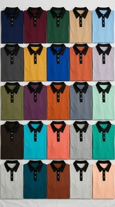 เสื้อโปโลโพลีเอสเตอร์ผู้ชาย แห้งเร็ว ระบายอากาศได้ดี น้ำหนักเบา สวมใส่สบาย เหมาะสำหรับกีฬา รับทำโลโก้ตามสั่ง ขายส่งจากโรงงาน - Product Image 2