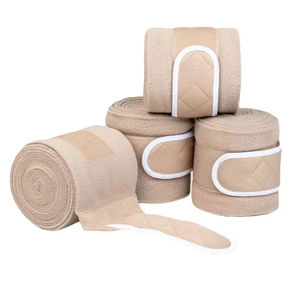 Bandages de protection pour jambes de chevaux Polo Wraps en polaire, durables, pour l'équitation, OEM - Product Image 1