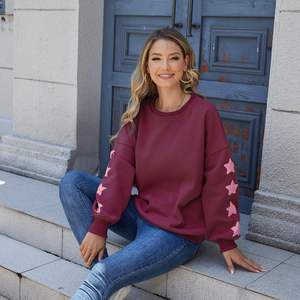 คอลเลคชั่นเสื้อผ้าใหม่ ออกแบบโลโก้ตามสั่ง เนื้อผ้าระบายอากาศได้ดี หนานุ่ม ไม่เป็นขุย ผ้าฝ้ายแท้ 100% เสื้อฮู้ดผู้หญิงสำหรับฤดูหนาว - Product Image 6