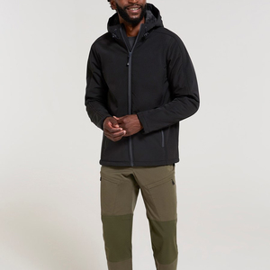 Cotton-Polyester <b>Winter</b> <b>Running</b> Waterproof Breathable <b>Jacket</b> For Men Professional Quality Factory Made Men Softshell <b>Jacket</b> - Product Image 3