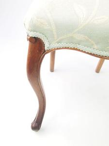 Vintage Victorian Floral <b>Balloon</b> Back Dining Chair - Product Image 5