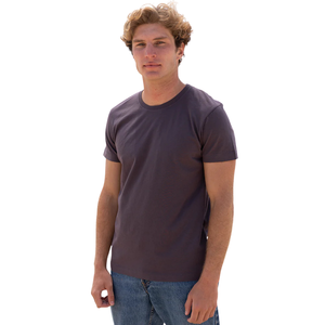 T-shirt pour homme en coton 100% brodé de qualité supérieure, 230g, couleur marron café, confortable, décontracté, streetwear, tee-shirt doux et respirant - Product Image 4