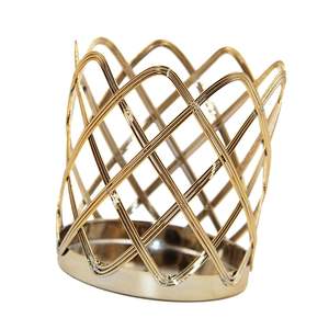 Nouvelle Arrivée : Lanterne Décorative en Fer avec Porte-Bougie en Métal Durable pour Tables à Manger, Salons et Centres de Table d'Événements - Product Image 1