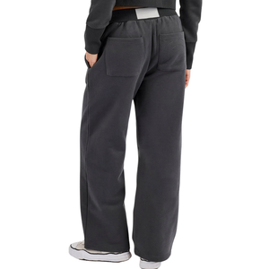 Conjunto Deportivo de Dos Piezas para Mujer, Sudadera Corta con Cierre Completo, Pantalones Anchos con Cintura Ajustable con Cordón, Estilo Casual y Deportivo - Product Image 5