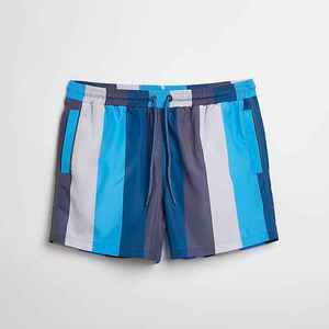 Shorts de bain décontractés pour hommes, personnalisés, en gros, pour l'été, tricotés, séchage rapide, respirants, en polyester écologique, vêtements de fitness, OEM - Product Image 5