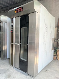 Minh Tam LX16M -Tray Electric <b>Rotary</b> Oven Hot 2025 Bakery 380V Automatic Portable Overheat Protection 1 Year Warranty Vietnam - Product Image 2