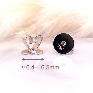 Pendientes de tuerca con engaste de garra de diamante y tanzanita en forma de flor simple de oro blanco macizo de 18 quilates para mujer de Sheri Jewels, regalo de aniversario - Product Image 5
