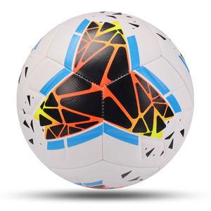 Ballon de football personnalisé en gros avec logo, cousu à la machine, promotionnel, en PU de haute qualité, style américain - Product Image 4
