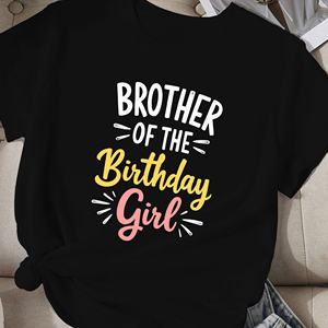 Camiseta cómoda para mujer BROTHER OF THE Birthday Girl - Product Image 2