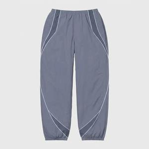 High Demands Custom Logo Gray Men's Lightweight Nylon <b>Wind</b> <b>Breaker</b> Trousers Sets For Summer Outwear Men Sets Highstreet Jackets - Product Image 5