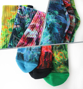 Custom Sublimation <b>Socks</b> Blank White <b>Polyester</b> Crew <b>Socks</b> for Heat Transfer Printing Personalized Design Unisex Daily Wear - Product Image 4