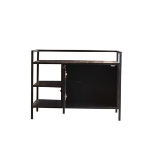 Mobiletto Nascosto per Lettiera Gatti Modello Antico Nero D0100HPFUQG - Product Image 2