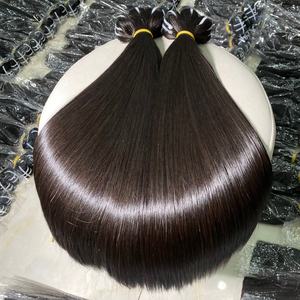 100% Extensiones Remy vietnamitas Cutícula Alineada Hueso Recto Doble dibujado Trama única Grado superior Premium Sin proceso químico - Product Image 1