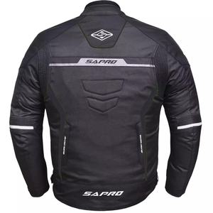 Veste de moto légère, homologuée CE, protection niveau 2, imperméable, respirante, coupe-vent, grande taille - Product Image 2