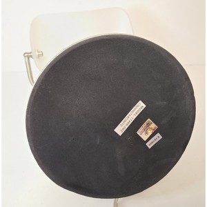 Oval Metal Table Lamp With Frosted Glass <b>Shade</b> Industrial Design <b>Silver</b> Base Pull Chain Switch - Product Image 5