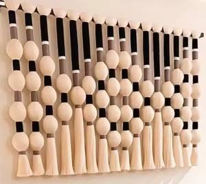 Decoración del Hogar al por Mayor, Decoración Boho de Algodón, Tapiz de Macramé para Pared, Decoración para Cuarto de Niños - Product Image 1