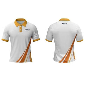 T-shirt de sport personnalisé, design de polo, impression par sublimation, polos de golf en polyester - Product Image 3